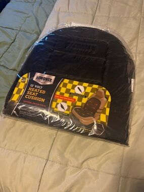 Simoniz 12V Heated Seat Cushion - Black